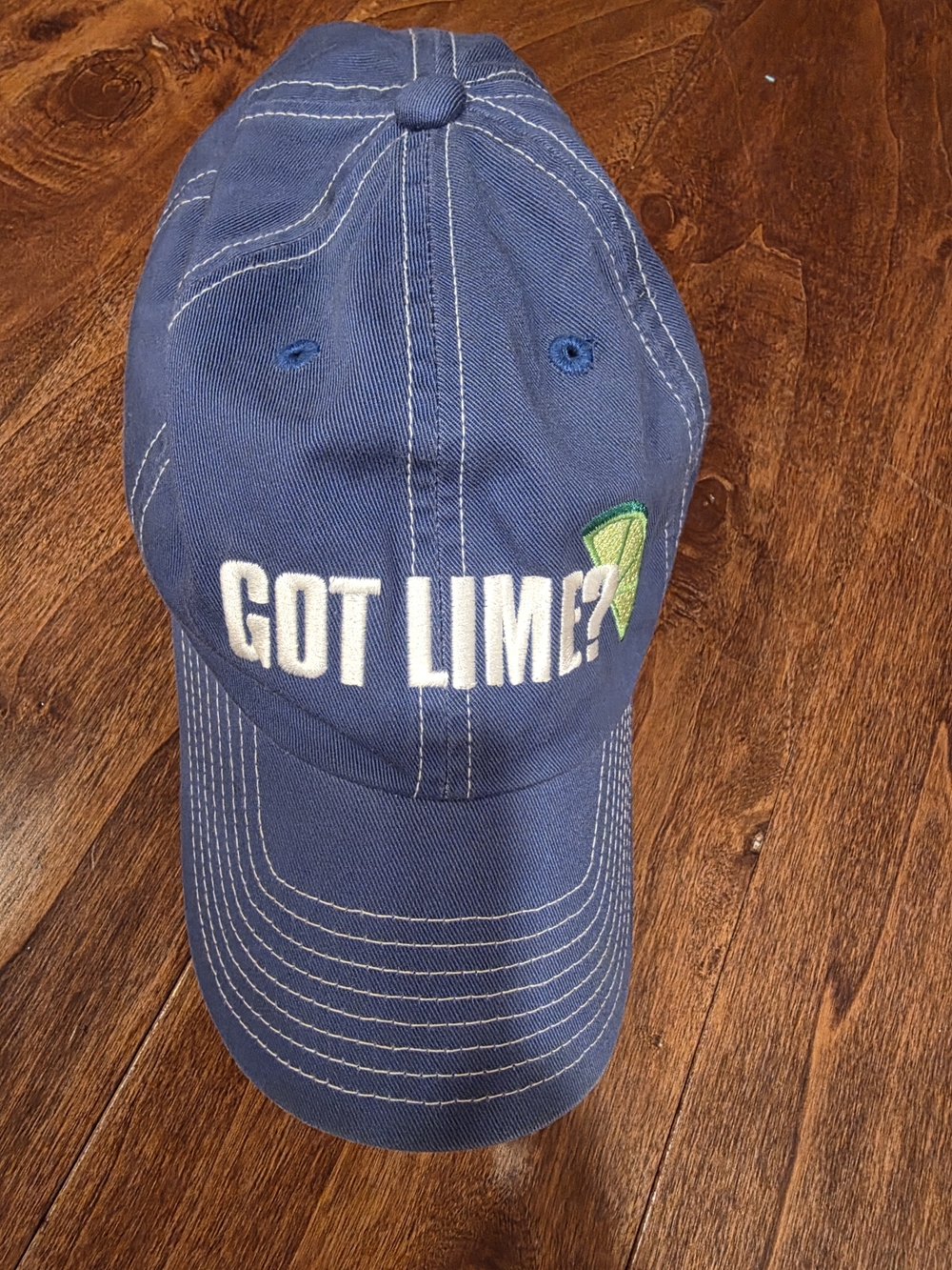 GOT LIME? Embroidered Navy Baseball Cap
